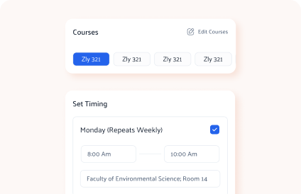course materials